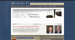 Desktop Screenshot of palmerlawgroup.com